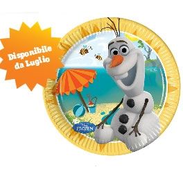 8 Palloncini Frozen Elsa e Olaf Mix Colori - Wimipops