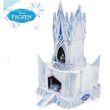 Palazzo di ghiaccio Frozen con personaggi