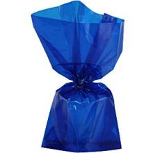 Sacchetti Party in Cellophane Blu 29 cm (25 pz)