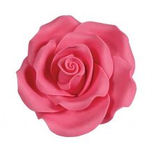 Rose in zucchero color Rosa Intenso 5 cm ( 2 pz)