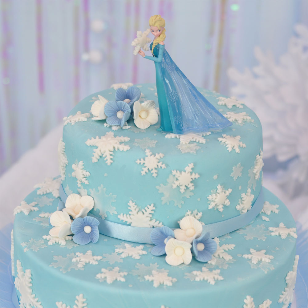 Torta Frozen Elsa - Neve d'incanto - Wimipops